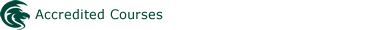 Accredited Courses