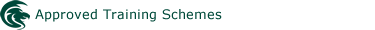 Approved Training Schemes