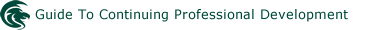 Guide To Continuing Professional Development