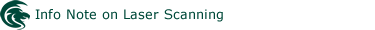 Info Note on Laser Scanning